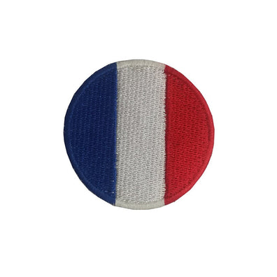Patch bandiera Francia tondo